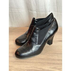 Womens Ankle Boots Booties Black - size 10